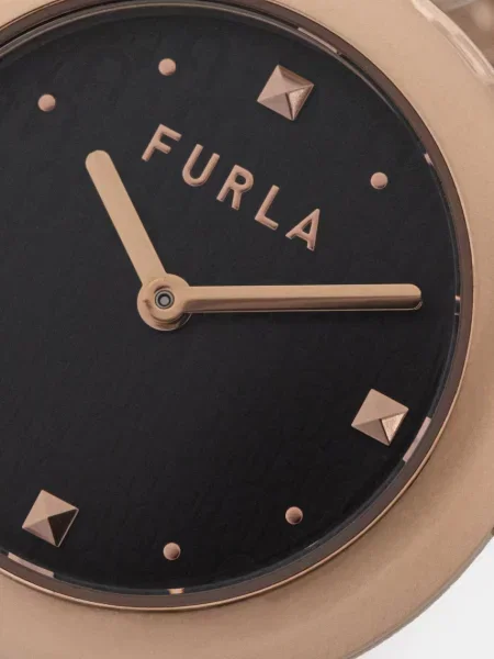 FURLA Ceas analogic auriu roz negru