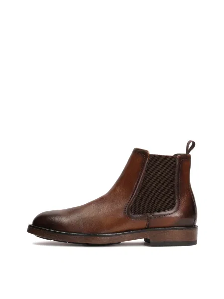 Kazar Chelsea škornji temno rjava