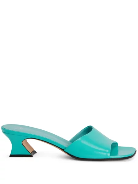 Sandale Giuseppe Zanotti din piele verde