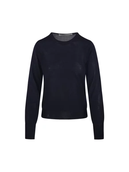 Dzianinowy sweter Golden Goose niebieski