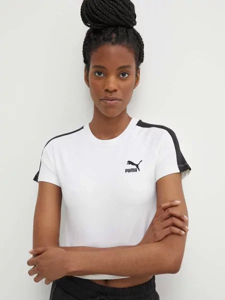 Тениска Puma Iconic T7 бяло