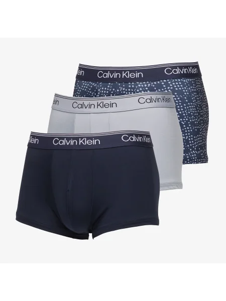 Kratke hlače Calvin Klein z nizkim pasom modra