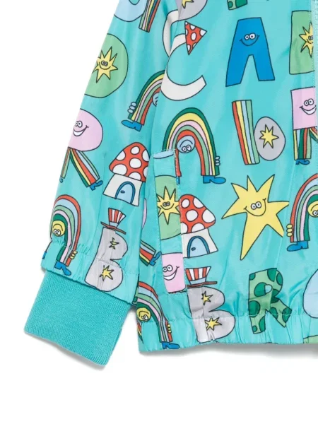 Kurtka dziecięca Stella Mccartney zielona