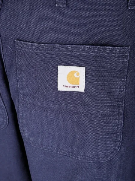 Pantaloni Carhartt Wip din canvas albastru