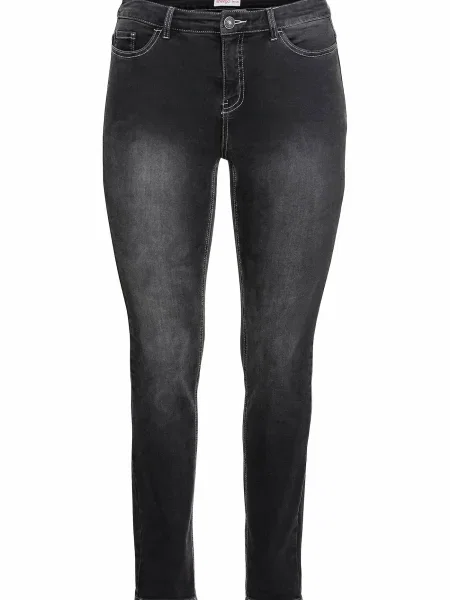 SHEEGO Jeans denim negru