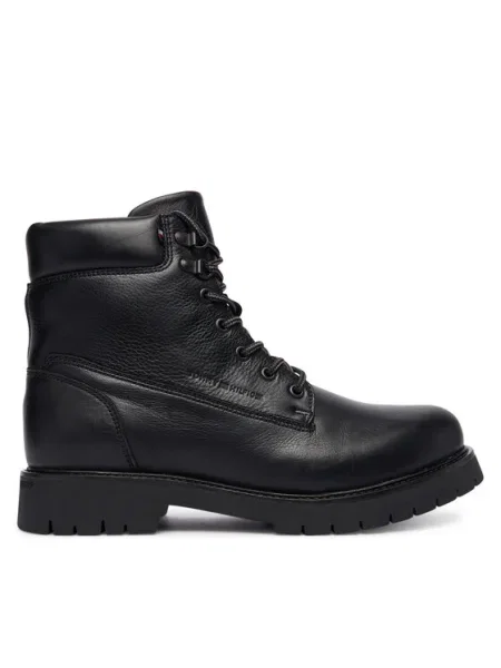 Bakancs Tommy Hilfiger Flex Th Outdoor Rs fekete