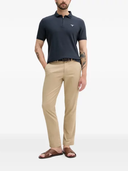 Tricou polo Barbour albastru