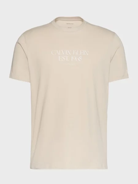 Футболка Calvin Klein Jeans бежева