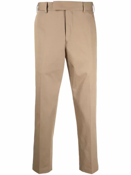 Zúžené chinos Pt Torino hnědé