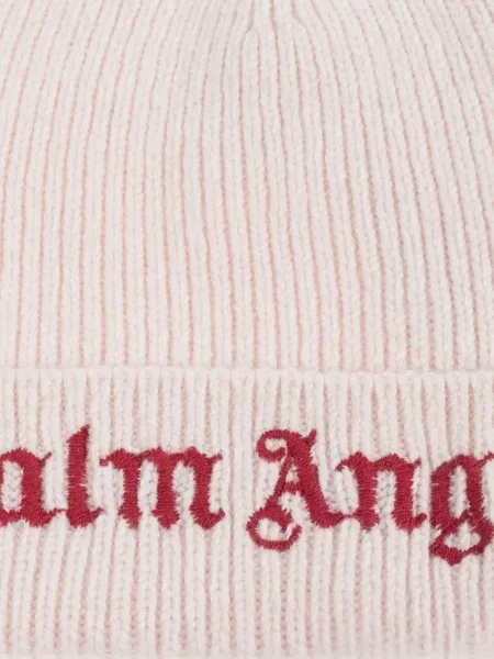 Czapka dziecięca Palm Angels różowa