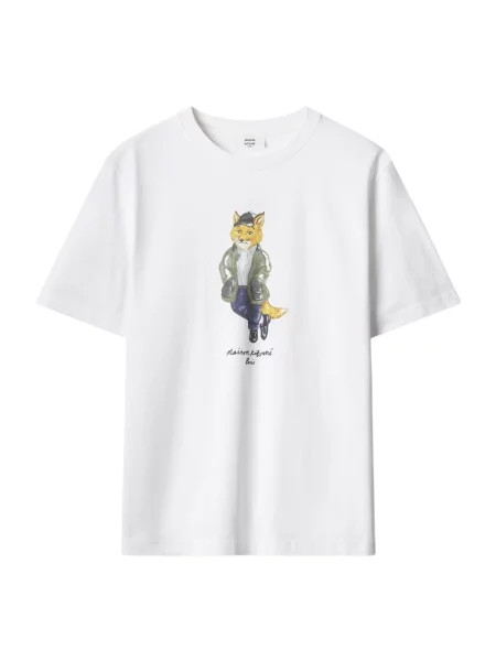 Koszulka Maison Kitsune biała