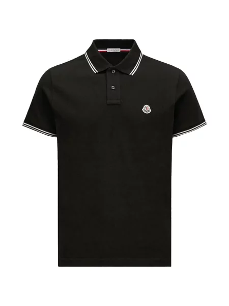 Polo Moncler cu autograf negru