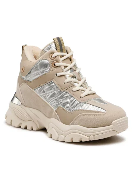 Ботильоны Deezee бежевые