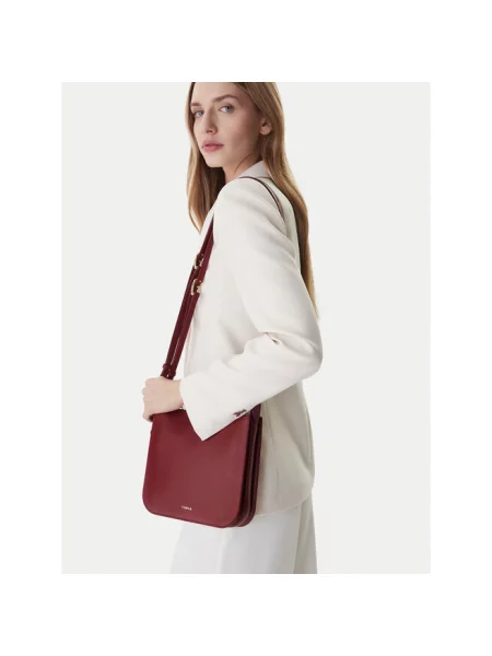 Torebka Furla bordowa