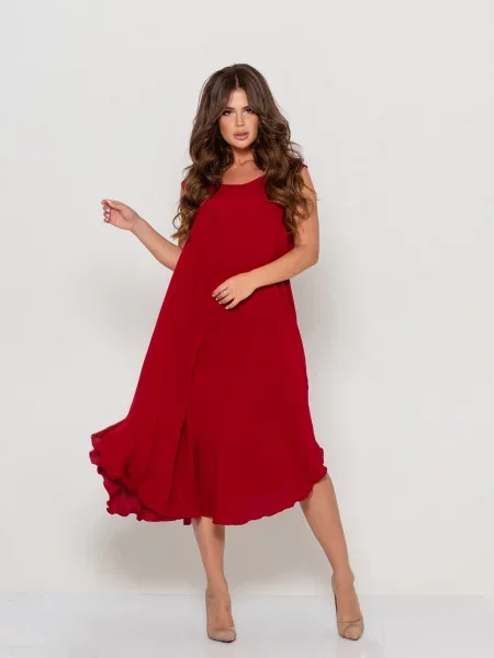 ISSA Plus ­ Сарафан бордовий