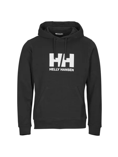 Hanorac cu glugă Helly Hansen cu autograf negru