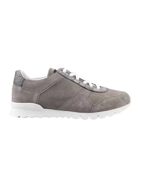 Sneakersy Kiton zamszowe szare
