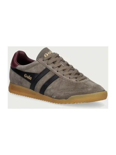 Sneakersy Gola skórzane zielone