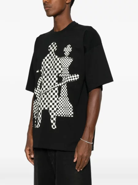 Tricou Pdf cu imagine negru