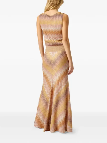 Top Missoni portocaliu