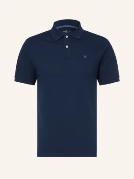 Hackett London Polokošile Z Piké Slim Fit tmavě modrá