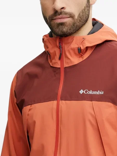 Geacă Columbia cu imagine portocaliu