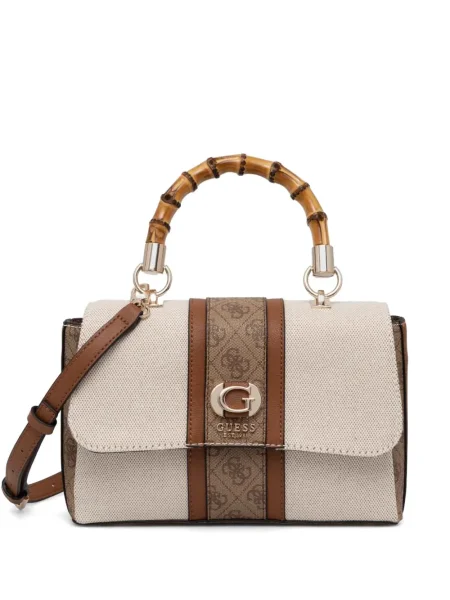 Geantă shopper Guess maro