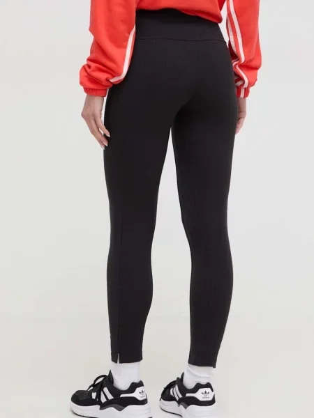 Legíny adidas hladké černá