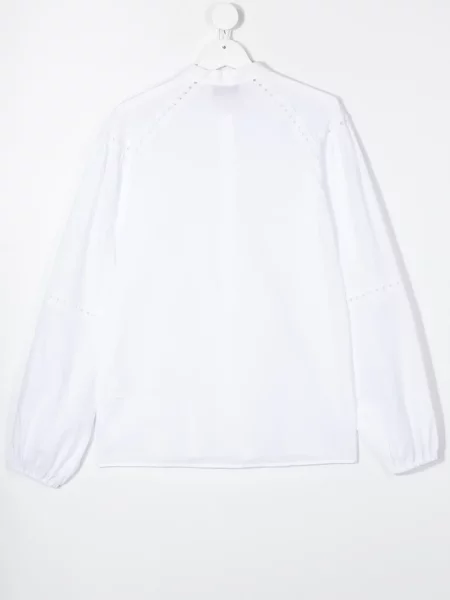 Dětska halenka Alberta Ferretti bílá