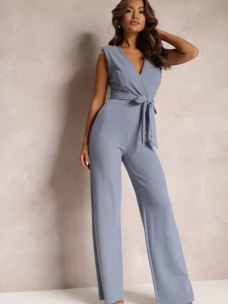 Salopetă Other cu umeri lungă albastru