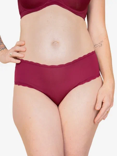 SugarShape Chiloți Pure bordeaux roșu