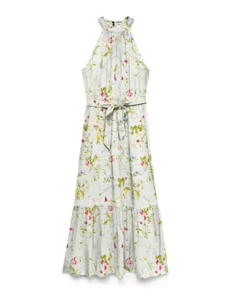 VERO MODA Rochie de vară VMEASY JOY galben / oliv / roz alb