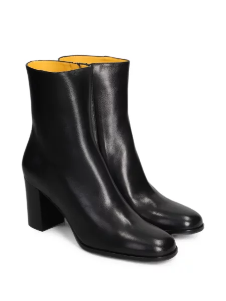 Cizme scurte Mara Bini din piele negru