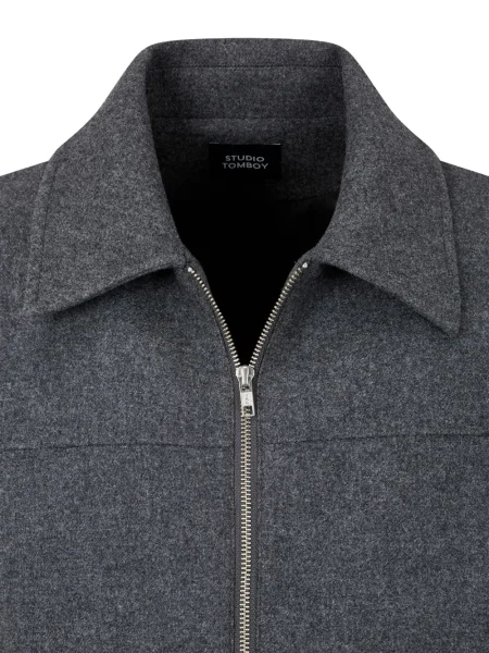Geacă Studio Tomboy de lână gri
