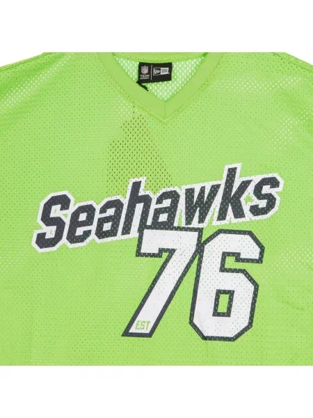 Koszulka New Era w paski zielona