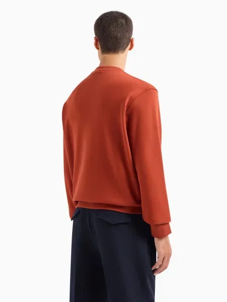 Свитшот Emporio Armani красный