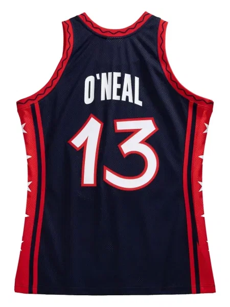 Cămașă Mitchell & Ness din jerseu albastru