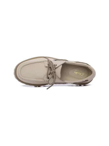 Mokasíny Clarks hnedá