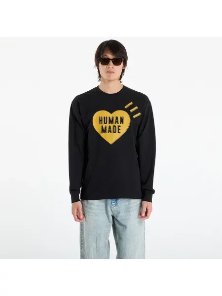 Тениска Human Made черно