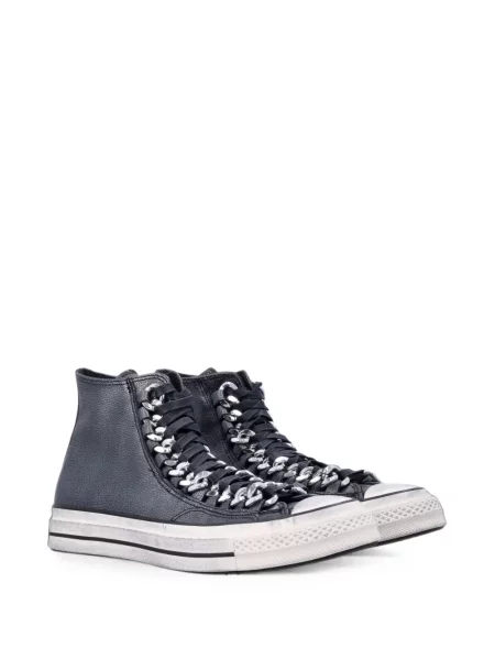 Șosete Converse din microfibră negru