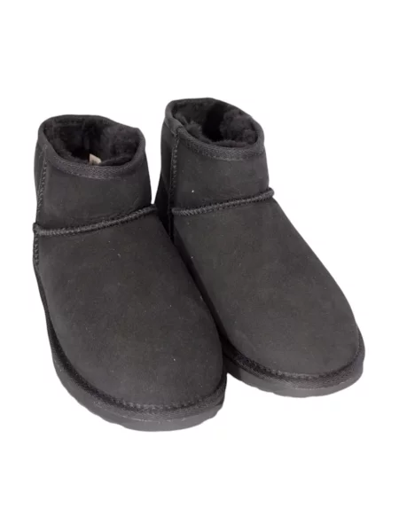 Botki Emu skórzane czarne