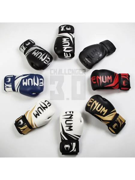 Venum Challenger mănuși de box pentru bărbați și auriu negru