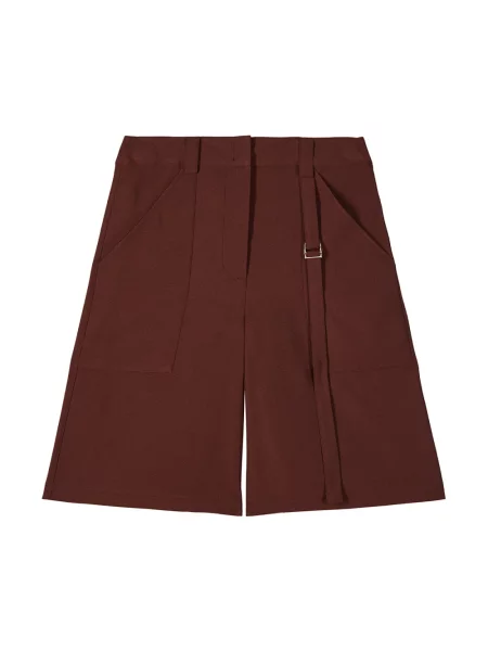 Bermudy Patrizia Pepe brązowe