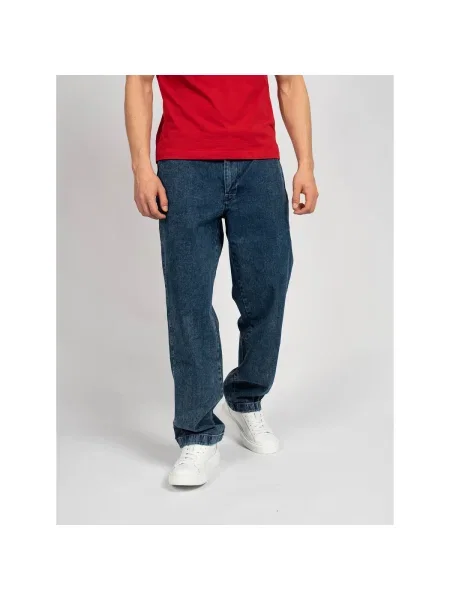 Pantaloni chino Tommy Hilfiger clasici albastru
