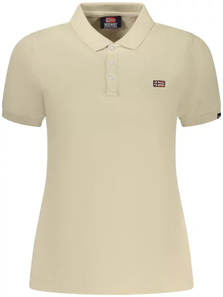 Tricou polo Norway 1963 bej
