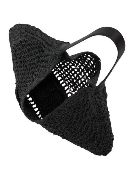 KARL LAGERFELD JEANS Shopper Sommerliche Hobo' čierna