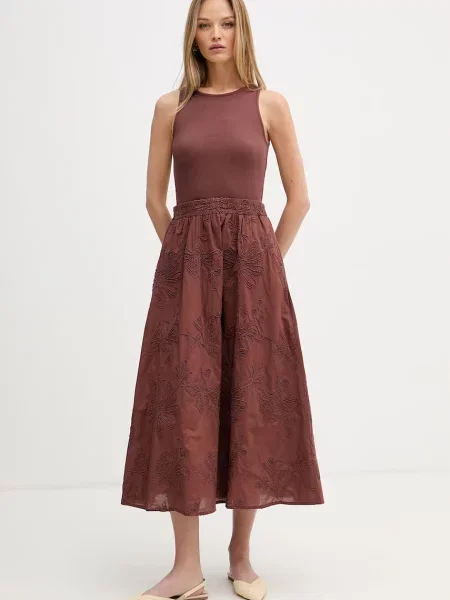 United Colors of Benetton rochie cu maro