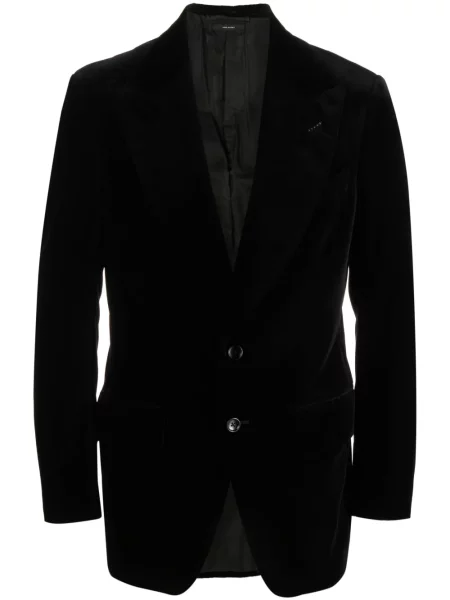 Sacou Tom Ford de catifea negru