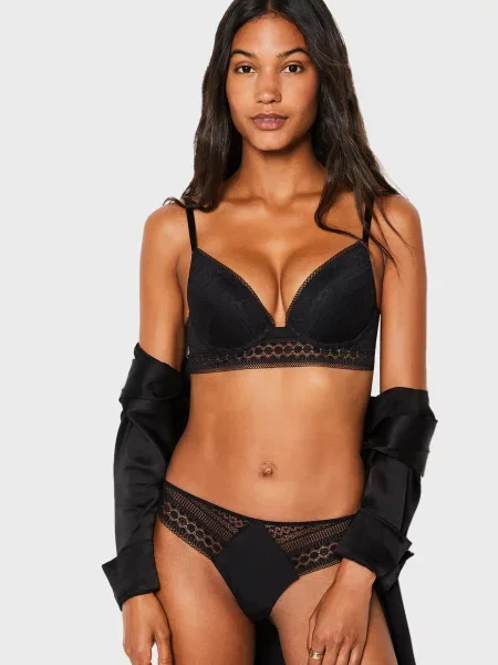 Бюстгальтер Etam з пуш-ап чорний