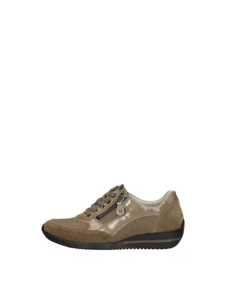 Sneakersy Waldläufer skórzane szare
